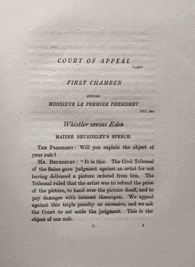 Baronet and the Butterfly Court of Appeal chapter title page.